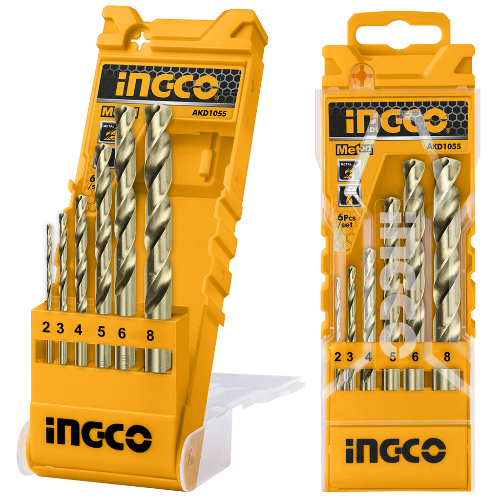 AKD1055 6PCS METAL DRILL BITS SET