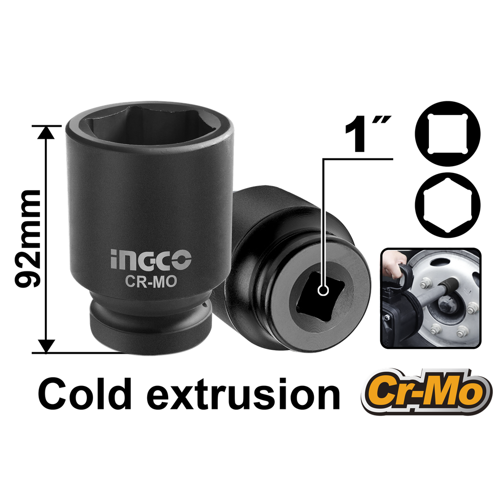 HHIS0136L 1" DR.IMPACT SOCKET 36MM