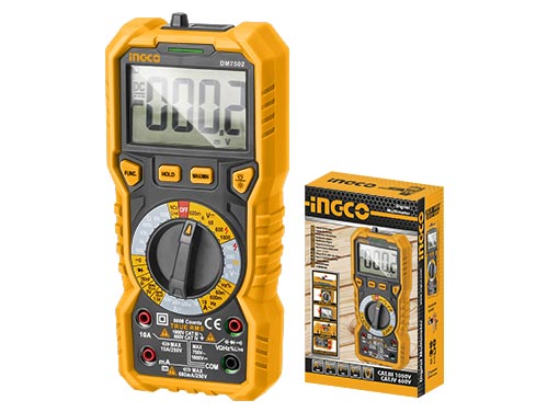 DM7502 DIGITAL MULTIMETER 6000 COUNTS