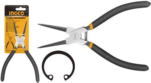 HCCP011802 STRAIGHT HEAD CIRCLIP PLIER 7"