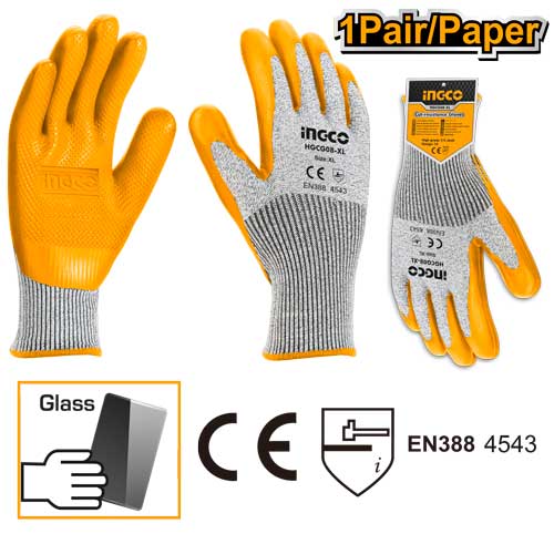 HGCG08-XL CUT RESISTANCE GLOVES