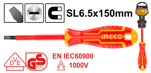 HISD816150 INSULATED SLOTTED SCEWDRIVER
