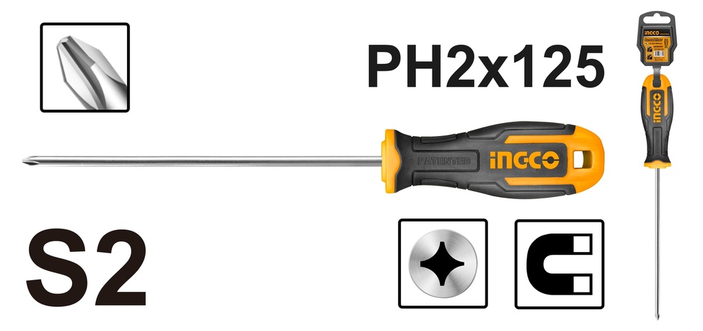 HS68PH2125 PHILIPS SCREWDRIVER PH2