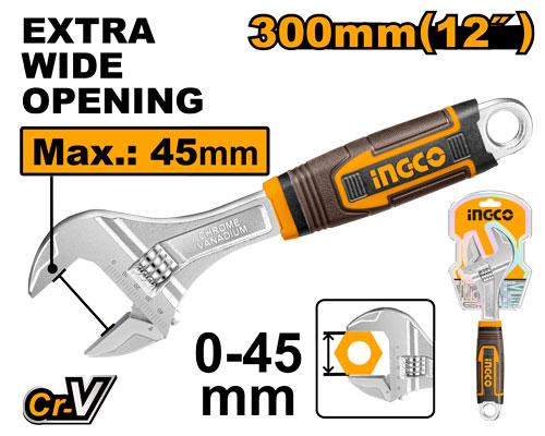 HADW131128 ADJUSTABLE WRENCH 12"