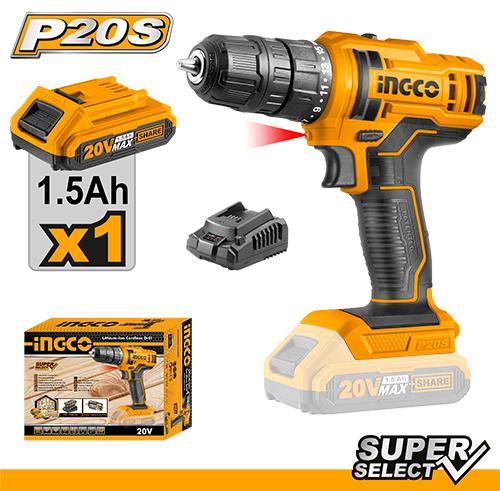 CDLI20051 20V LI-ION CORDLESS DRILL 45Nm