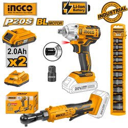 COSLI23066 20V LI-ION CORDLESS 2 PCS COMBO KIT