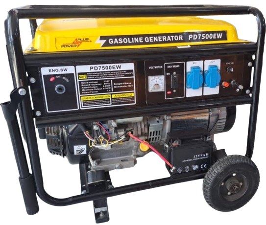 G7500E PORTABLE GENERATOR PLUS POWER
