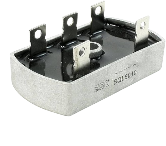 EE-MEA-BR-5PIN:10Amps-ANDELI  BRIDGE RECTIFIER