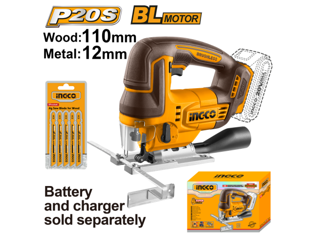 CJSLI1008 CORDLESS LITHIUM ION JIG SAW 20V