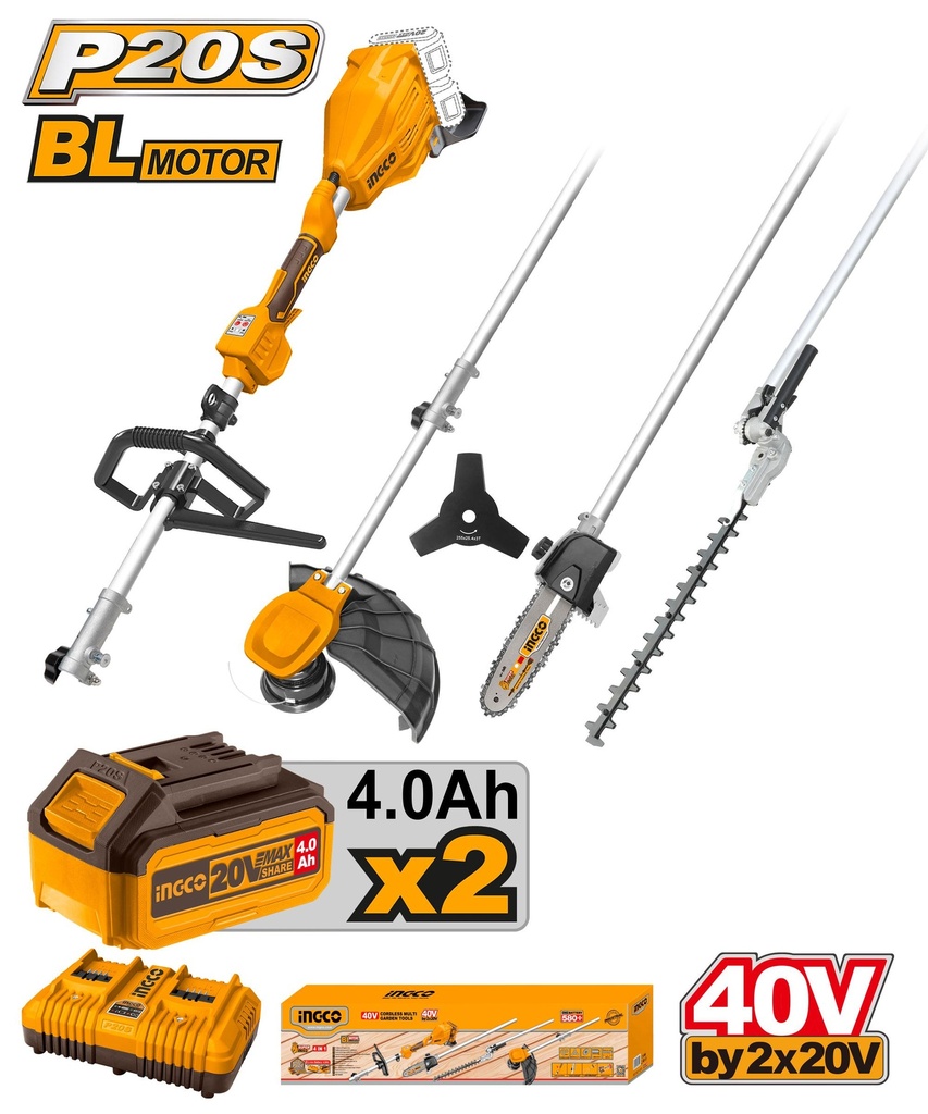 CSTLI2040386 CORDLESS MULTI GARDEN TOOLS