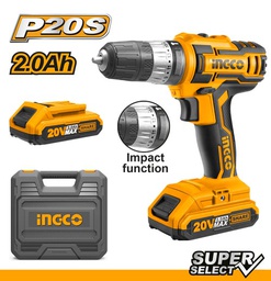 [CIDLI200215] CIDLI200215 20V LI-ION CORDLESS IMPACT DRILL 45Nm