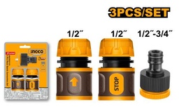 [HHCS03122] HHCS03122  3PCS HOSE QUICK CONNECTOR SET