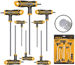 [HHKT8081] HHKT8081  8 PCS  T-HANDLE HEX WRENCH SET