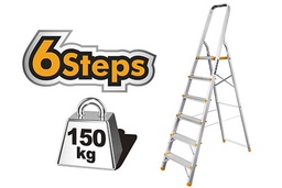 [HLAD06061] HLAD06061 ALUMINUM LADDER (6steps)