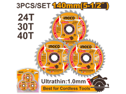 [TSB4003] TSB4003 Ultra-Thin TCT Saw Blade Set