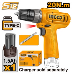 [CDLI12456] CDLI12456 LITHIUM-ION CORDLESS DRILL 12V