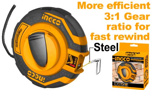HSMT8420 STEEL MEASURING TAPE 20M
