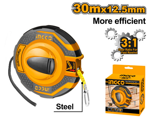 HSMT8430 STEEL MEASURING TAPE 30M