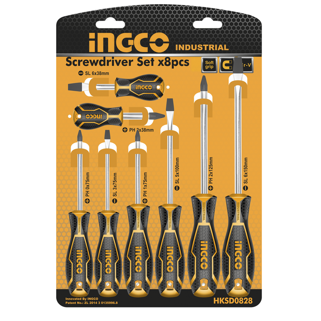 HKSD0828  8PCS SCREWDRIVER SET