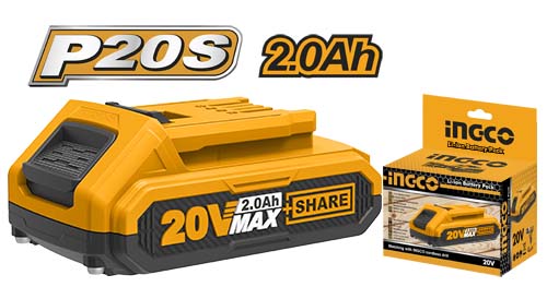 FBLI20011 20V; 2AH BATTERY FOR CORDLESS TOOLS