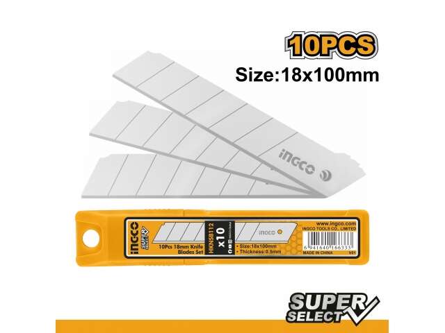 HKNSB112 10 PCS 18MM KNIFE BLADES SET