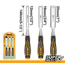 HKTWCS301 3 PCS WOOD CHISEL SET