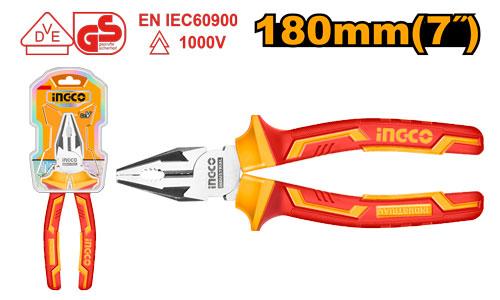 HICP28188 INSULATED COMBINATION PLIERS 7"