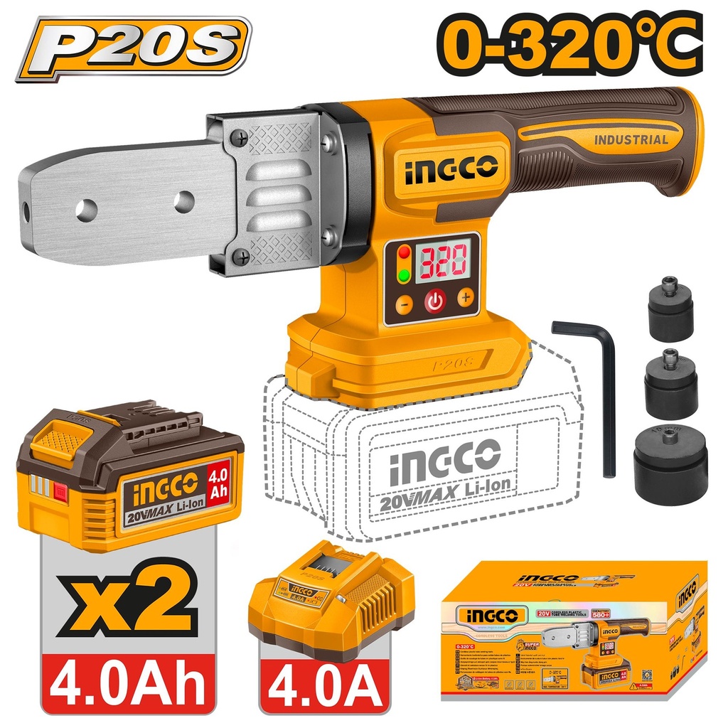 PTWTLI20182 CORDLESS PLASTIC TUBE WELDING TOOLS