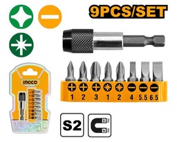 [AKSD0071] AKSD0071 9 PCS SCREWDRIVER DRILL BITS SET