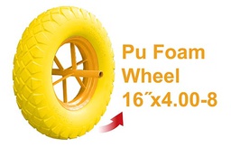 [-WPHHWB64010PU] WHEELBARROW WHEEL P.U FOAM