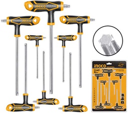 [HHKT8083] HHKT8083  9 PCS T-HANDLE HEX WRENCH SET