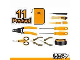 [HKETS0111] HKETS0111 11 PCS ELECTRICIANS TOOLS SET